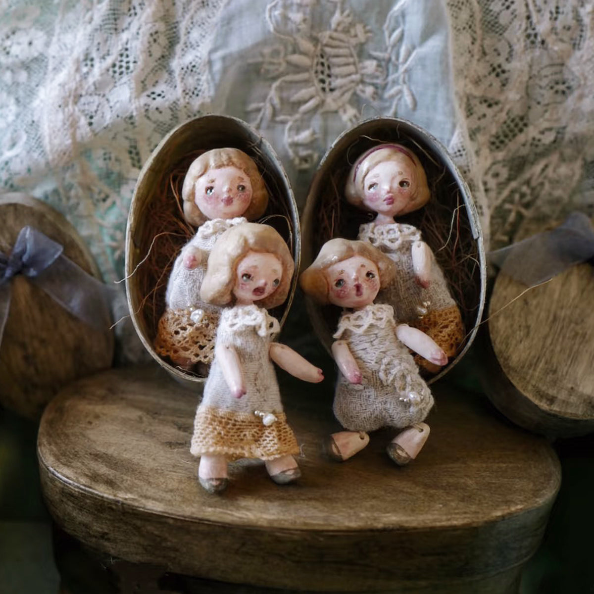 Miniature Resident Doll Figurine