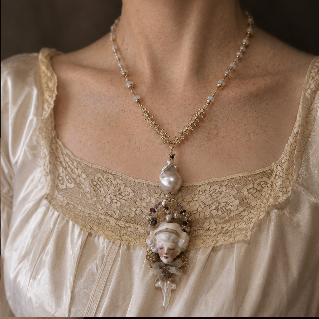 Odette Cross Doll Necklace