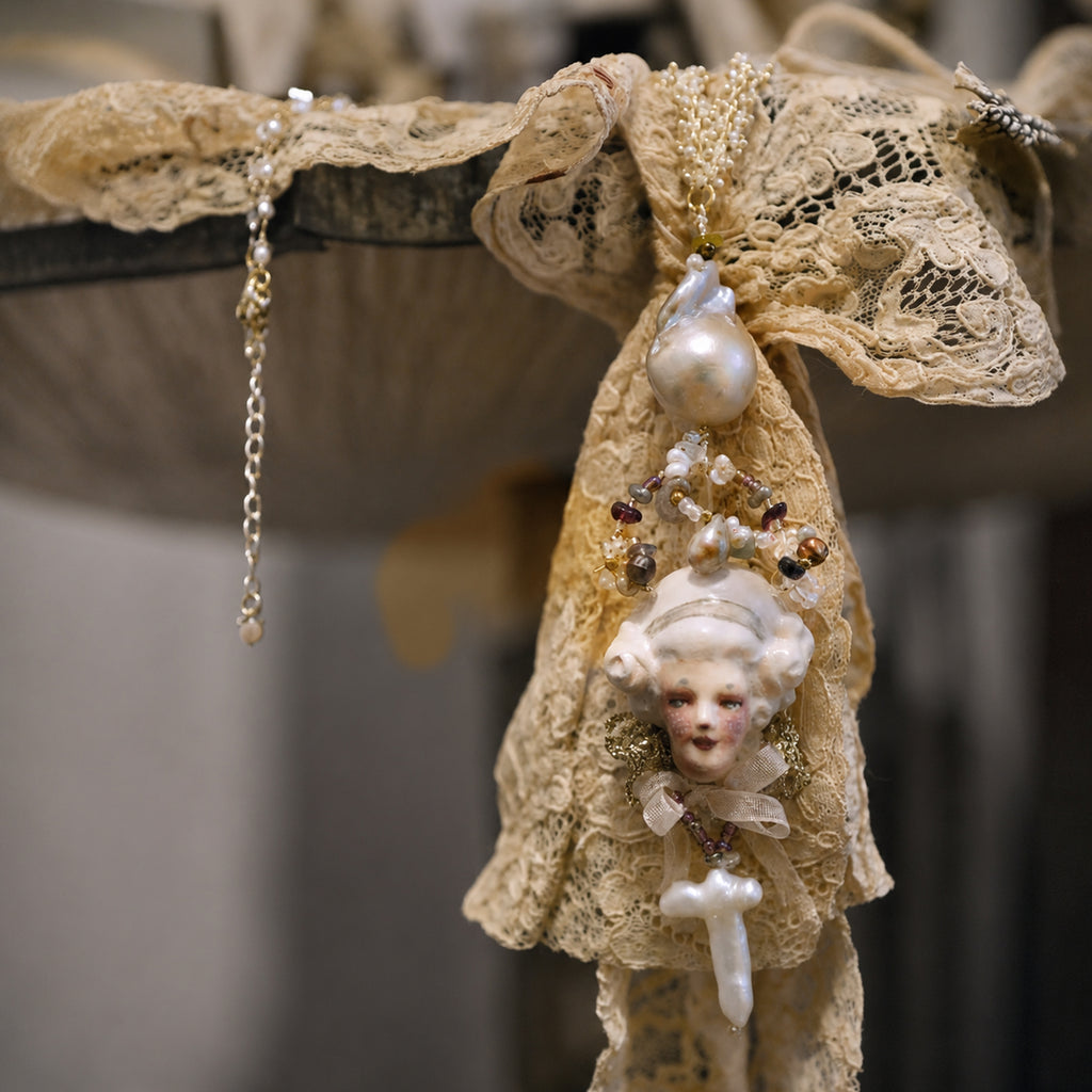 Odette Cross Doll Necklace