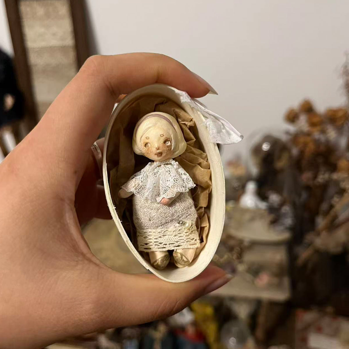 Miniature Resident Doll Figurine