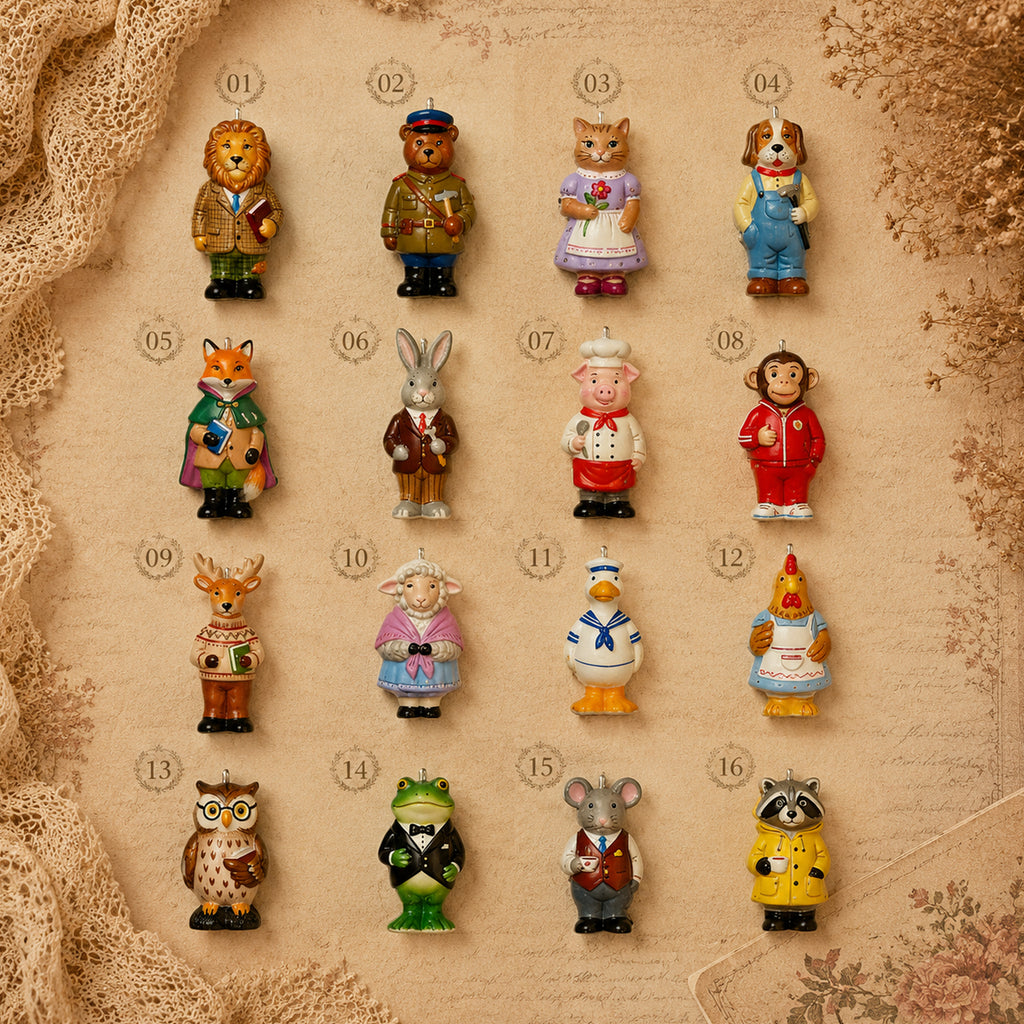 Animal Forest Charm Necklace