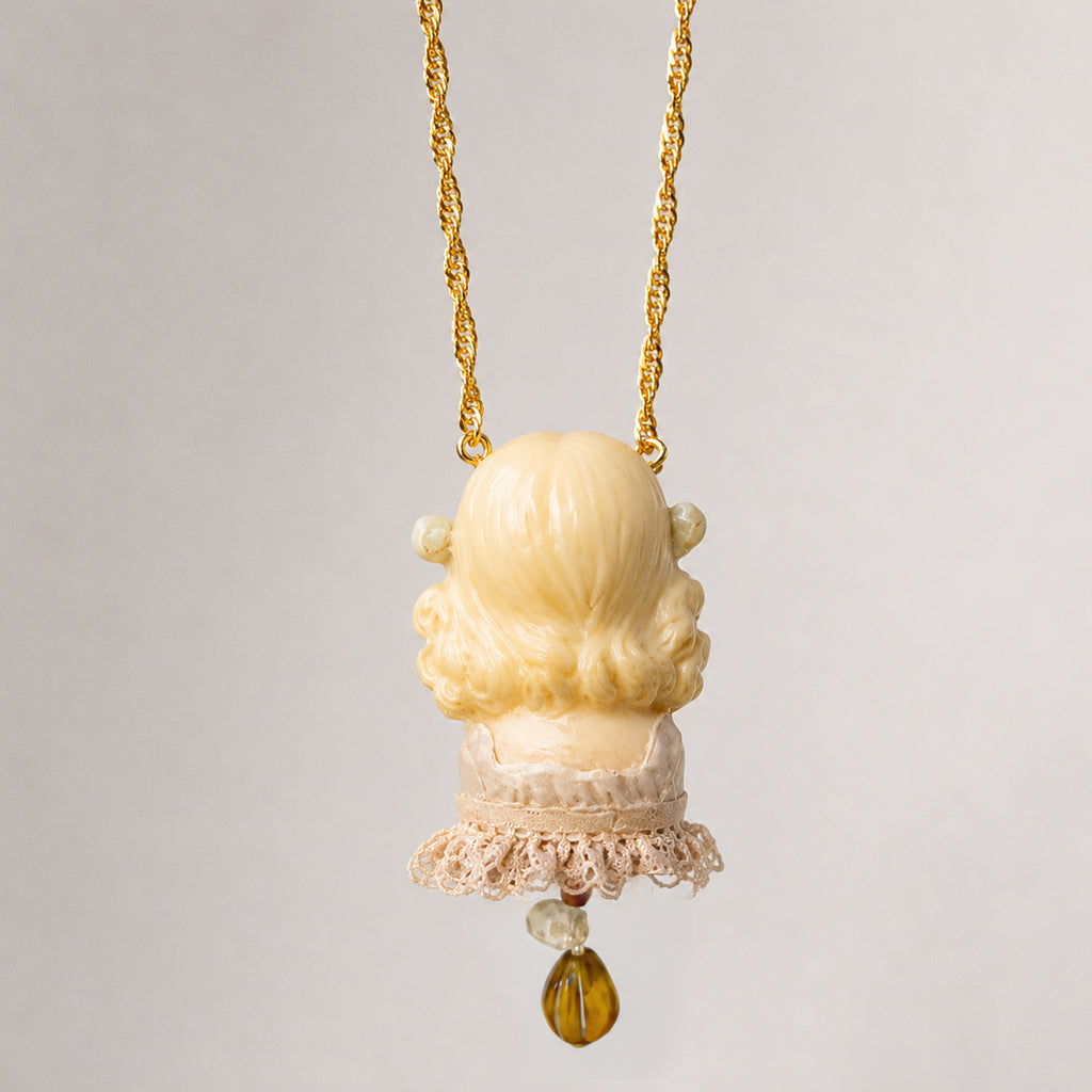 A002 — Handmade Doll Pendant Necklace | Choose Your Lambwick Resident | Lambwick Manor Collection
